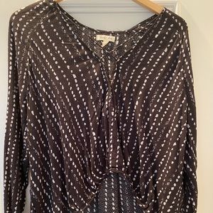 Silence + Noise dotted blouse